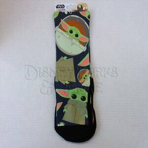 Disney Parks Star Wars Baby Yoda Socks The Child Grogu Mandalorian Men S/M